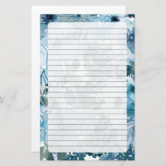 Papeterie Floral (Devant / Derrière)