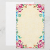 Papeterie Floral (Devant / Derrière)