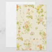 Papeterie Floral 2 (Devant / Derrière)