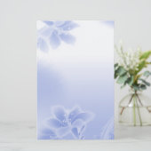 Papeterie Floral bleu foncé (Debout devant)