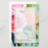 Papeterie Floral I (Devant / Derrière)