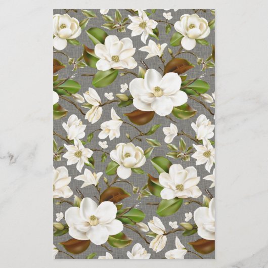 Papeterie Floral Magnolia (Dos)