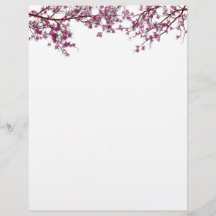 Papeterie florale Arbre en fleurs