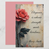 Papeterie Florale Galore  (Devant / Derrière)