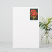 Papeterie florale "Rosebud" (Debout devant)