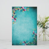 Papeterie florale victorienne (Debout devant)