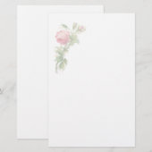 Papeterie florale vintage (Devant / Derrière)