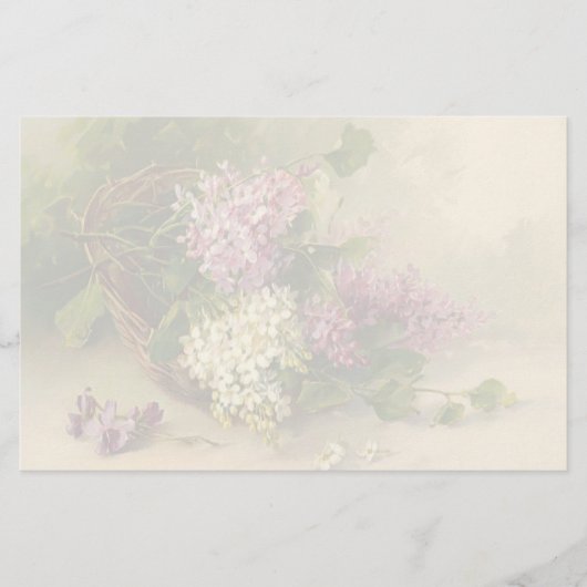 Papeterie florale vintage (Devant)