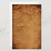 Papeterie florale Vintage (Devant / Derrière)