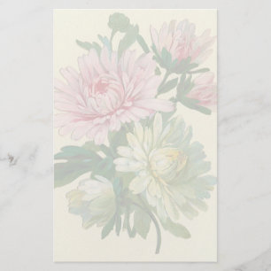 Papeterie florale vintage