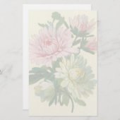 Papeterie florale vintage (Devant / Derrière)