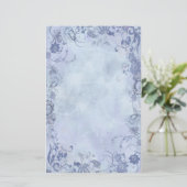 Papeterie Flore Bleue (Debout devant)