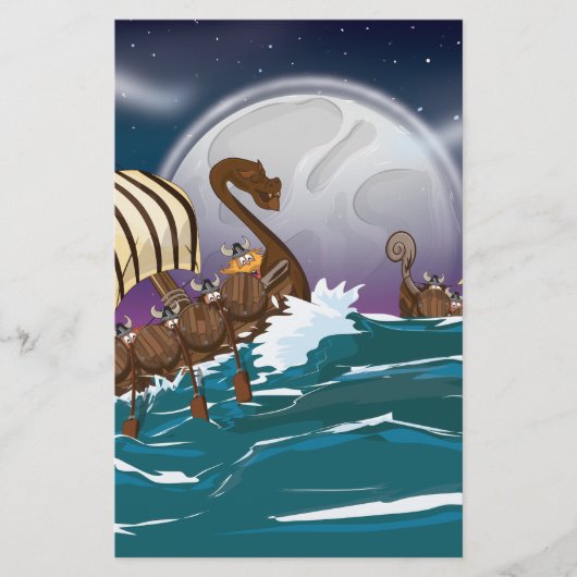 Papeterie Flotte Viking Invasion (Devant)