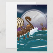 Papeterie Flotte Viking Invasion (Devant / Derrière)