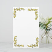 PAPETERIE FLOURISHES D'OR (Debout devant)