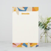 Papeterie Flower Power Notepad (Debout devant)