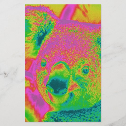 Papeterie fluorescent koars bears (Devant)