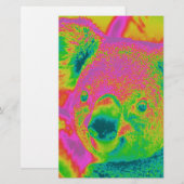 Papeterie fluorescent koars bears (Devant / Derrière)