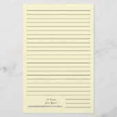 Papeterie Flute Music Teacher Band (Dos)