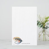 Papeterie FlyFishing Lure Art Saumon Fly Lure (Debout devant)