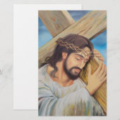 Papeterie Foi chrétienne Jésus Christ (Devant / Derrière)