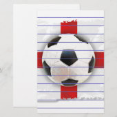 Papeterie Football anglais (Devant / Derrière)