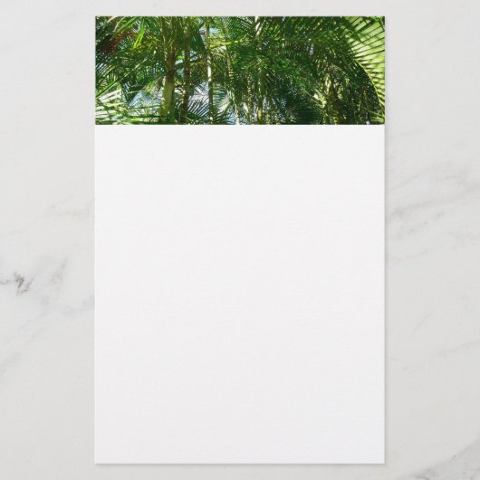 Papeterie Forest of Palm Trees Tropical Nature (Devant)