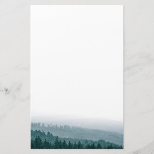 Papeterie Forêt de pins Photo (Devant)