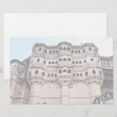 Papeterie Fort Mehrangarh, Jaipur, Rajasthan, Inde (Devant / Derrière)
