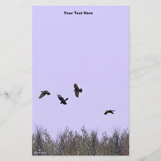 Papeterie Foule de ravens (Devant)