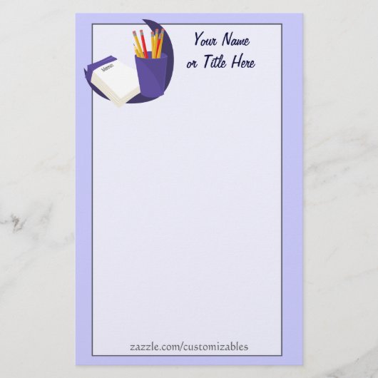 Papeterie Fournitures de bureau (Devant)