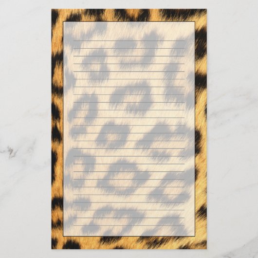 Papeterie Fourrure 2 de Jaguar (Devant)