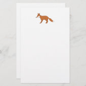 Papeterie Fox. rouge (Devant / Derrière)