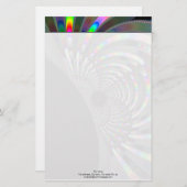 Papeterie Fractage Art déco (Devant / Derrière)