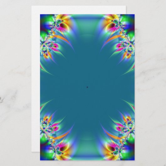 Papeterie Fractal 124 (Devant / Derrière)