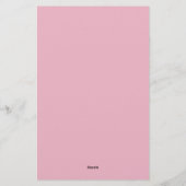 Papeterie Fraise sucrée (Dos)