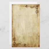 Papeterie Frontières vintages - rétros (Devant / Derrière)