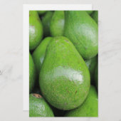 Papeterie Fruits d'avocats frais et verts (Devant / Derrière)