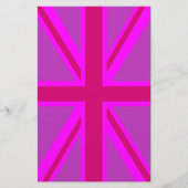 Papeterie Fuchsia Union Jack (Devant)