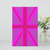 Papeterie Fuchsia Union Jack (Debout devant)
