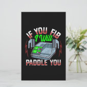 Papeterie Funny FireFighter Police Office Defibrillator (Debout devant)