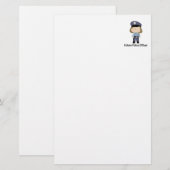 Papeterie futur policier (fille) (Devant / Derrière)