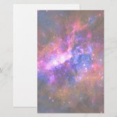 Papeterie galaxie (Devant / Derrière)
