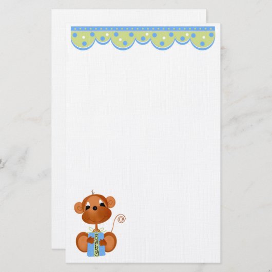 Papeterie Garçon de la jungle stationnaire Nombreuses utilis (Devant / Derrière)