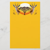 Papeterie Gazelle Antelope africaine animal sauvage (Devant)