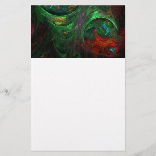 Papeterie Genesis Green Art Stationery Abstrait (Devant)