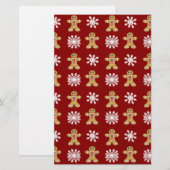 Papeterie Gingembre et neige (Devant / Derrière)