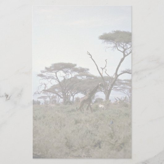Papeterie Girafe, Kenya (Devant)