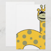 Papeterie Girafes (Devant / Derrière)