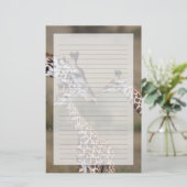 Papeterie Giraffe Masaï (Giraffe Tippelskirchi) (Debout devant)